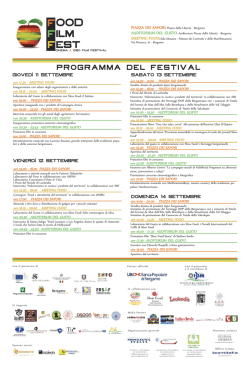 Il programma - Fondazione Pubblicit&agrave; Progresso