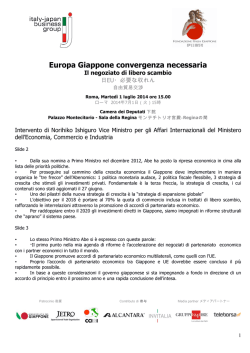 Intervento Ishiguro - Fondazione Italia Giappone
