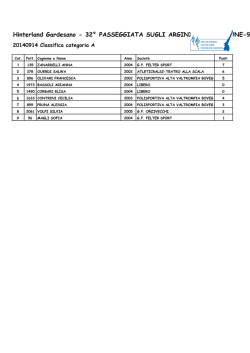 14 Settembre 2014 - PONTEVICO