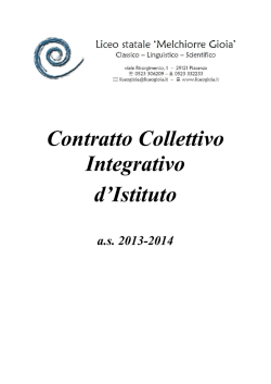 Contrattazione integrativa