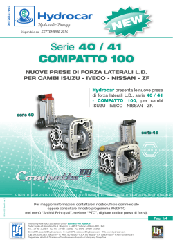 Serie 40 / 41 COMPATTO 100
