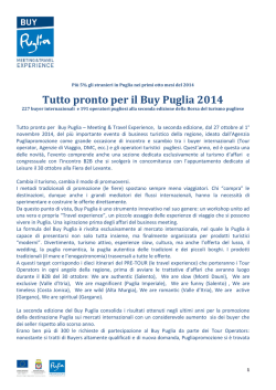 comunicato Buy Puglia