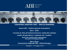 Presentazione ABI Convegno Agrifidi Uno 05152014. Barbi