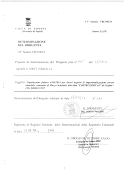 oggetto: Liquidazione fattura