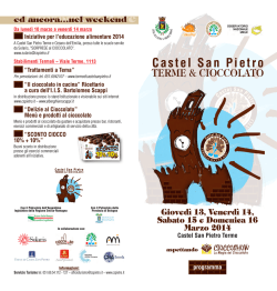ed ancora...nel we Castel San Pietro