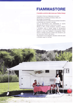 FIAMMASTORE - Caravan Park