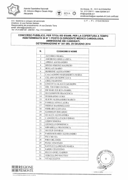 Scarica allegato pdf - Azienda Ospedaliera Santi Antonio e Biagio e