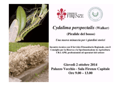 INVITO PIRALIDE def - Ordine dei Dottori agronomi e forestali della