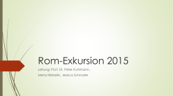 Rom-Exkursion 2015
