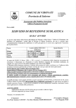COMUNE DI VIB UNA T I C.F. 84902580656