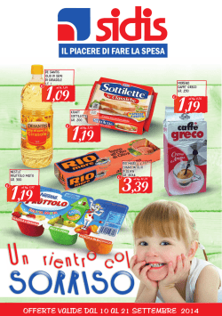 IL PIACERE DI FARE LA SPESA