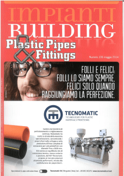 Impianti Building n. 106 - 5/2014 [PDF]