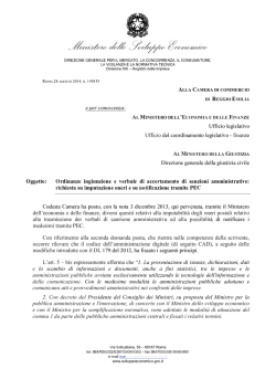 Nota n. 149353 del 28 Agosto 2014