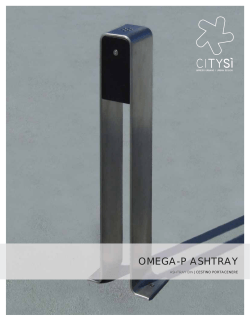 OMEGA P ashtray brochure 2014