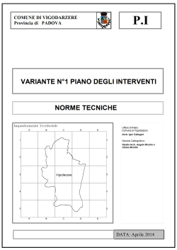 pi norme tecniche operative 17/04/2014