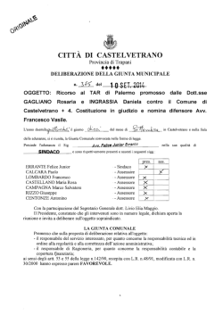 città di - Castelvetrano