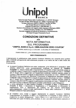J nipp! - Unipol Banca