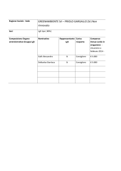 GREENAMBIENTE Srl – PRIOLO GARGALLO (Sr) Non