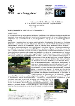 e   p Progetto PandaReporter : Il Parco dimenticato