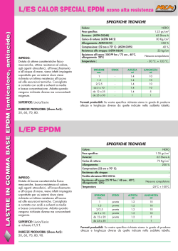 L/ES CALOR SPECIAL EPDM ozono alta resistenza L/EP EPDM