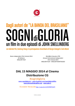 download press-book - JOHN SNELLINBERG Film