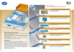 PROGETTAZIONE SISTEMA EVODRY EVODRY LASTRE DI