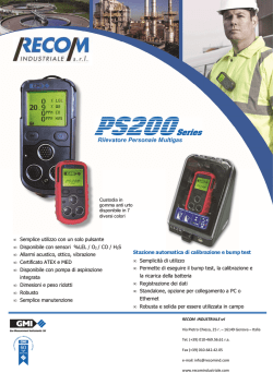 PS200 - Recom Industriale Srl
