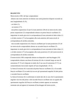 Dispositivo anti-beccheggio per motoveicolo.
