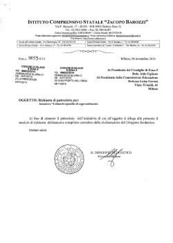 I.C.S.Barozzi - La zona 5 informa