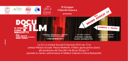 Il Gruppo Città di Genova La S.V. è invitata Giovedì 8 Gennaio 2015