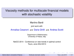 Viscosity methods for multiscale financial models with stochastic