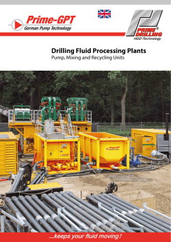 Drilling Fluid Processing Plants