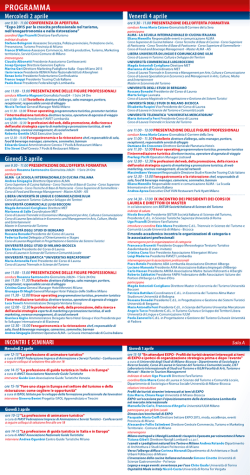 Programma FT Milano 2014
