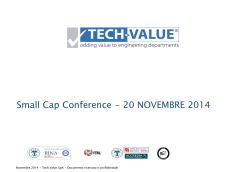 Information Memorandum Tech-Value S.p.A.