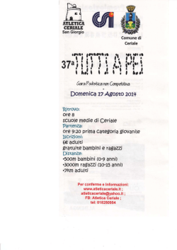 Domenica 17 Agosw 2014