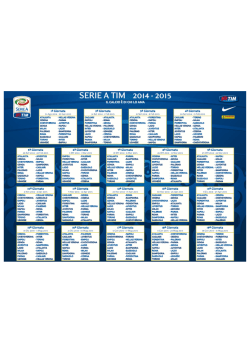 Calendario 2014/2015