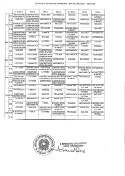 Scarica il calendario - Istituto di Istruzione Superiore Ricasoli di Siena