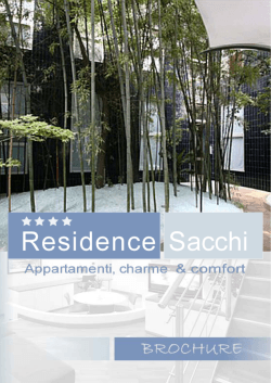 Brochure - Residence Sacchi