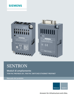 Handbuch Erweiterungsmodule PROFIBUS / PROFINET IT