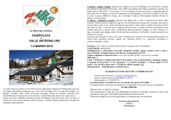 ciaspolata valle antrona (vb) 1-2 marzo 2014