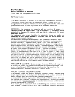 I.C. Valle Stura Scuola Primaria di Masone Classi VA e VB