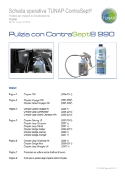 Pulizia con ContraSept® 990
