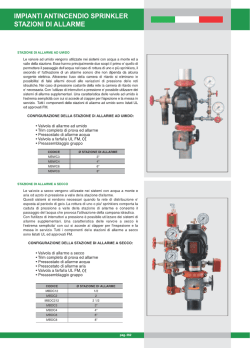Impianti antincendio sprinkler