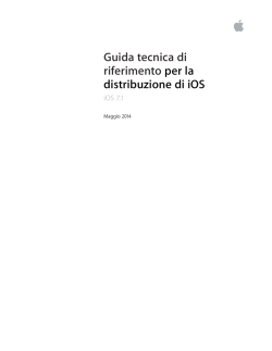 iOS Deployment Tech Ref Guide UK-FR-IT-ES