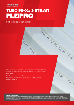 Scheda tecnica PLEIPRO