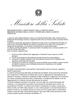 linee guida - Ministero della Salute
