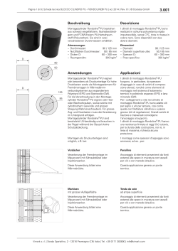 Anwendungen Beschreibung Applicazioni Descrizione