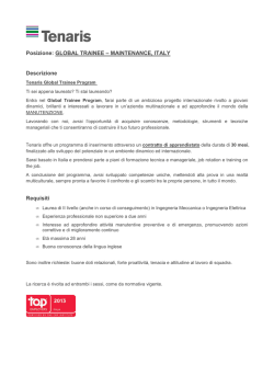 GT MAINTENANCE - Ingegneria Meccanica