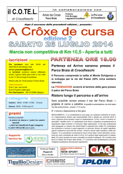 il C.O.TE.L. - Atletica Varazze