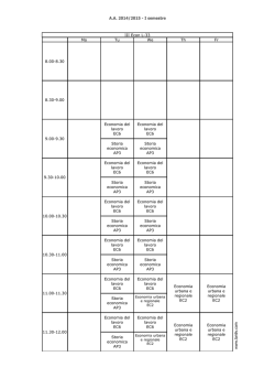 III Econ L-33 Mo Tu We Th Fr 8.00-8.30 8.30-9.00 9.00-9.30